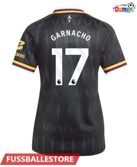 Günstige Aston Villa Alejandro Garnacho #17 Auswärtstrikot Damen 2026-27 Kurzarm